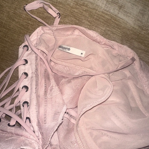 House of CB Pink Seren Dress - Picture 2 of 4